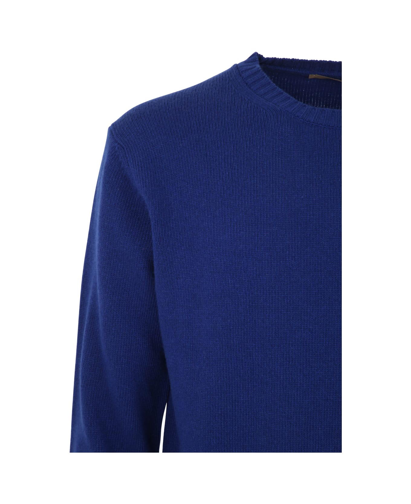 Nuur Long Sleeves Crew Neck Sweater - Bluette