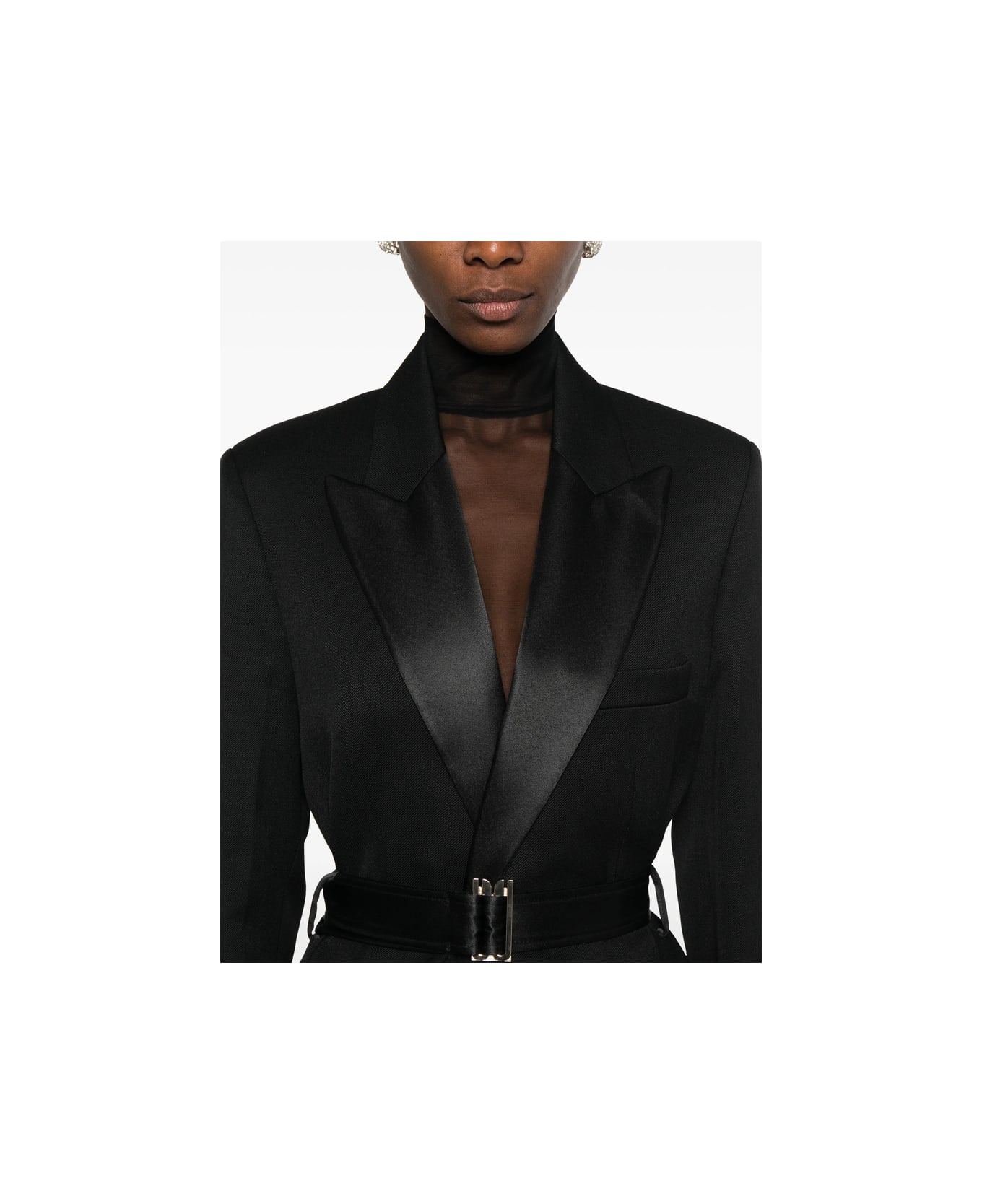 Victoria Beckham Coat - BLACK