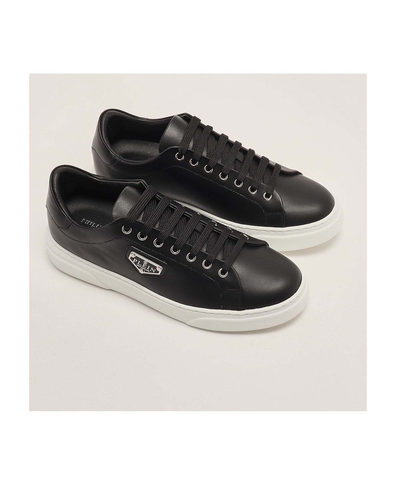 Philipp Plein Lo-top Iconic Plein Sneaker - NERO