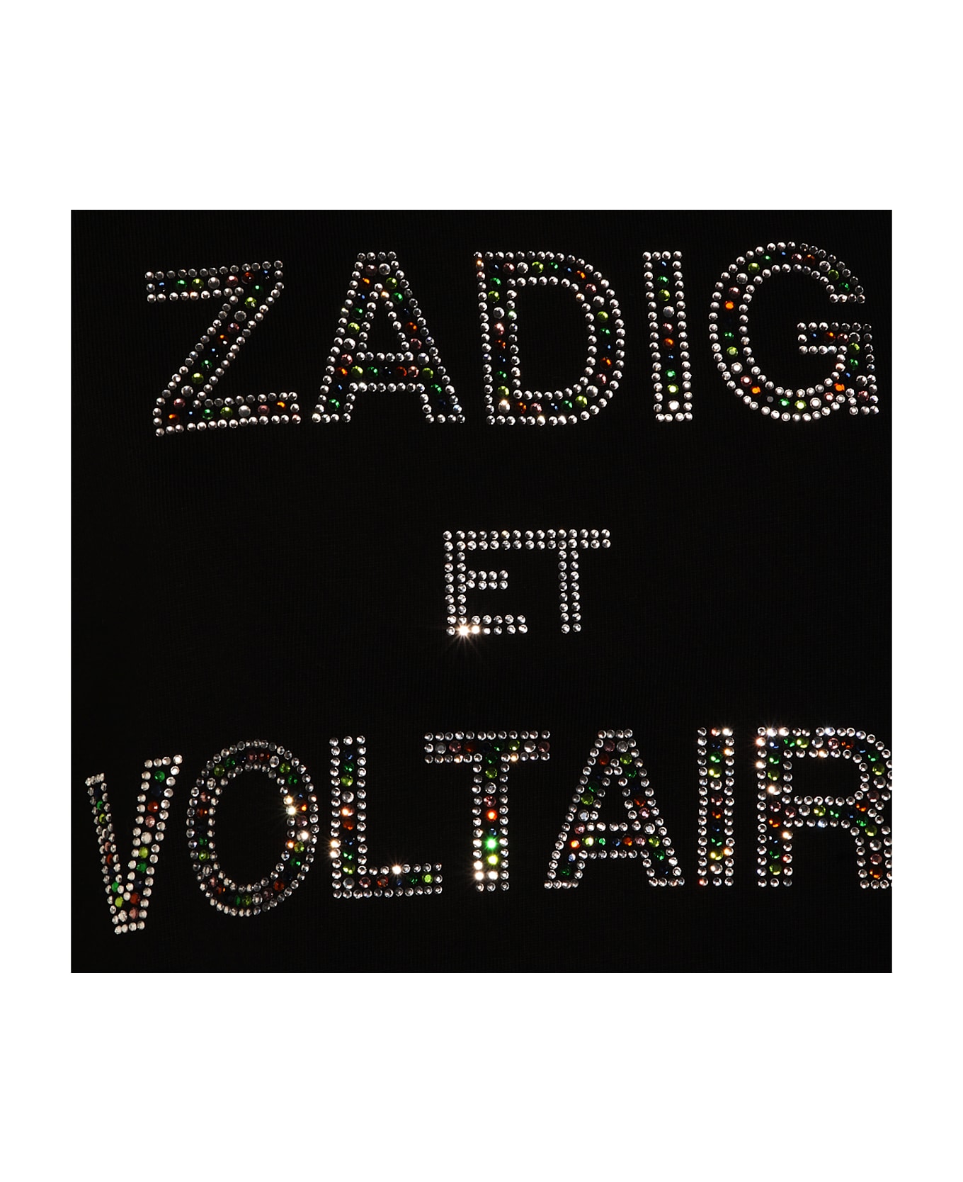 Zadig & Voltaire Black Cotton T-shirt - Black