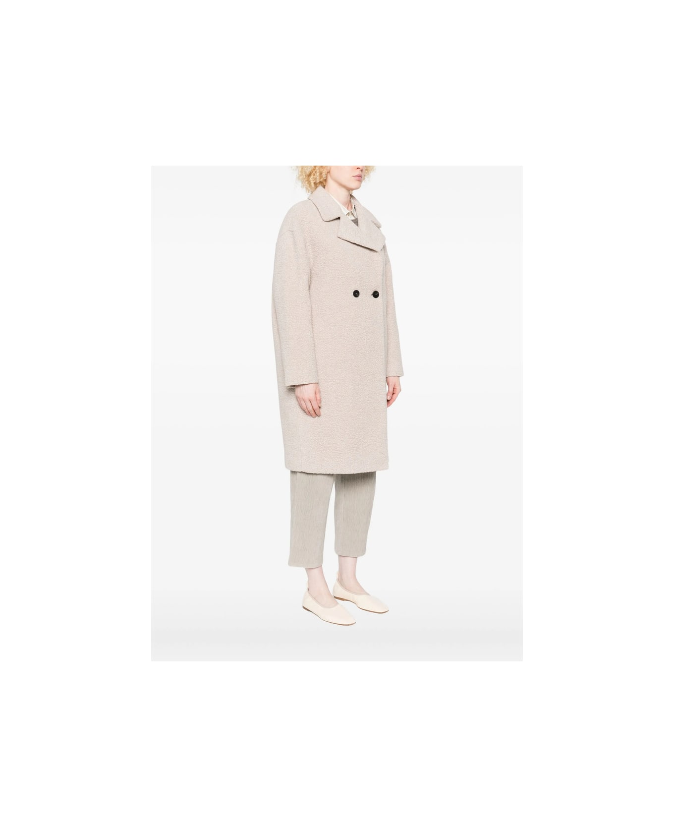 Harris Wharf London Coat - NEUTRALS