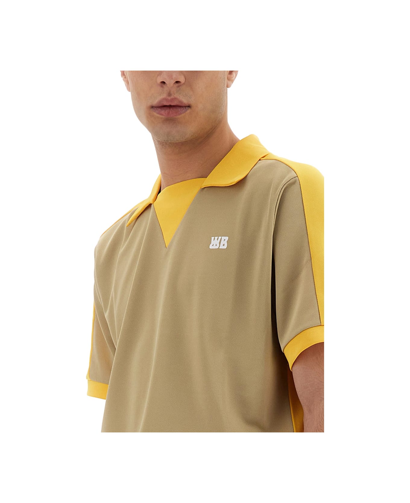 Wales Bonner Jersey Polo. - YELLOW