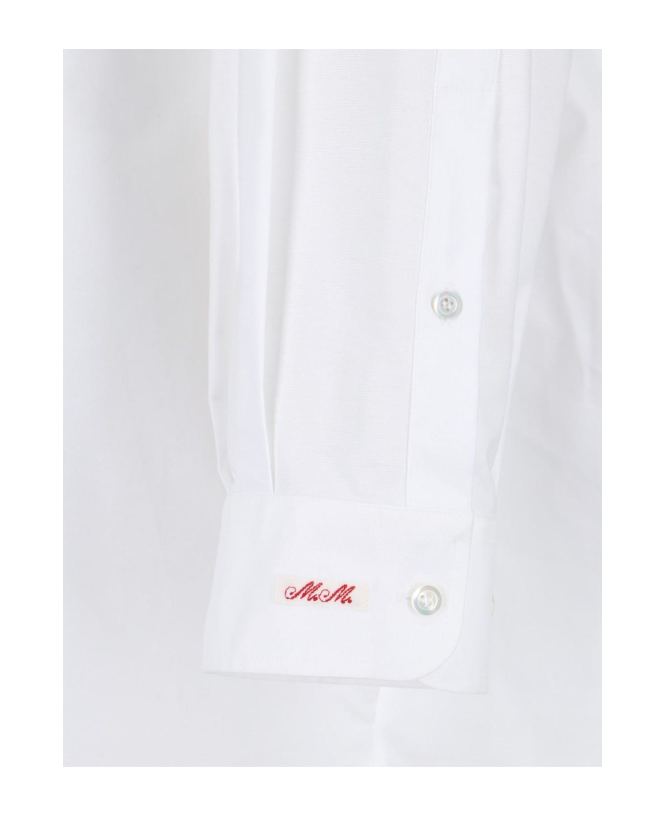 Maison Margiela Mini Chemisier Dress - White