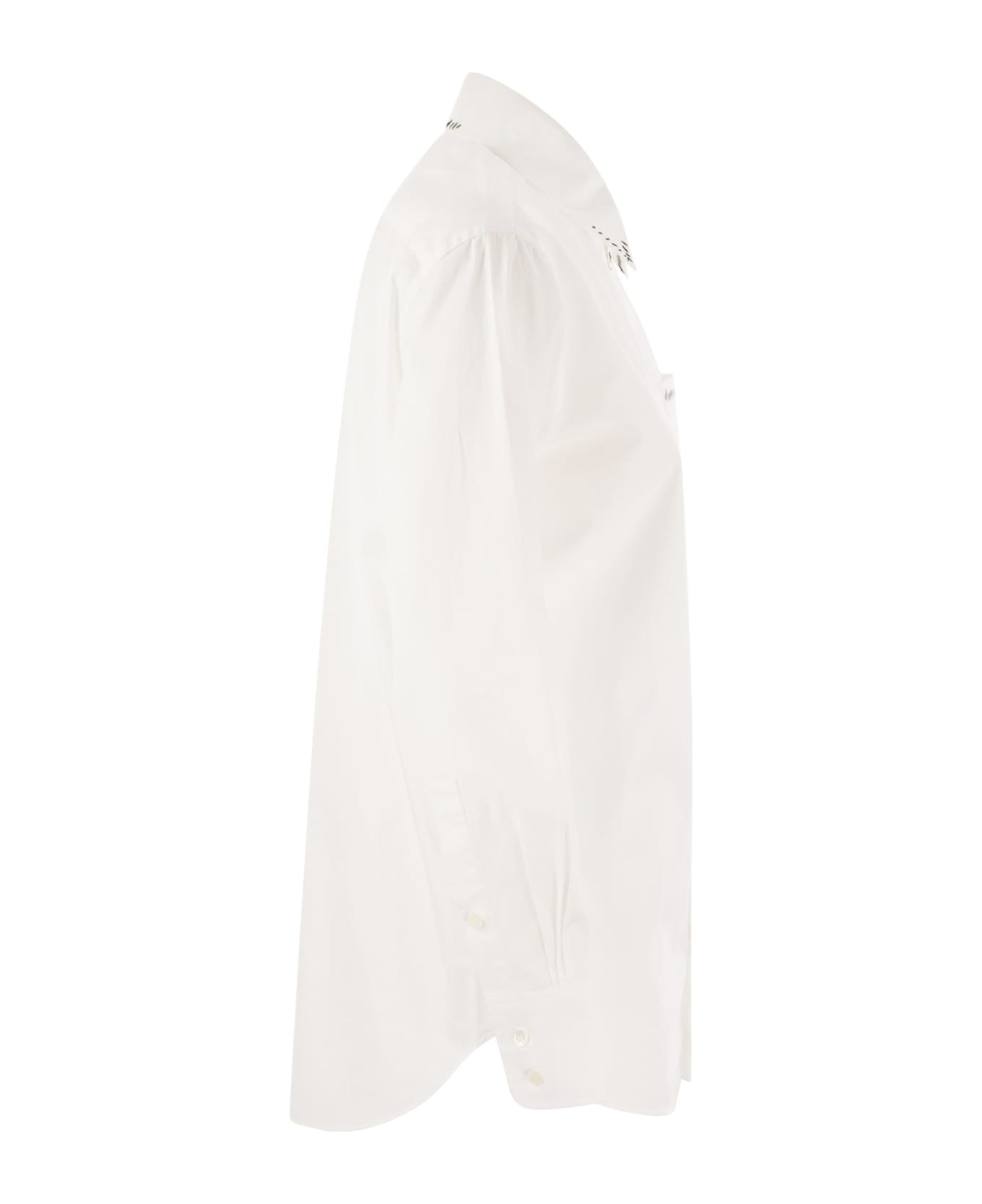 Marni White Cotton Shirt - White