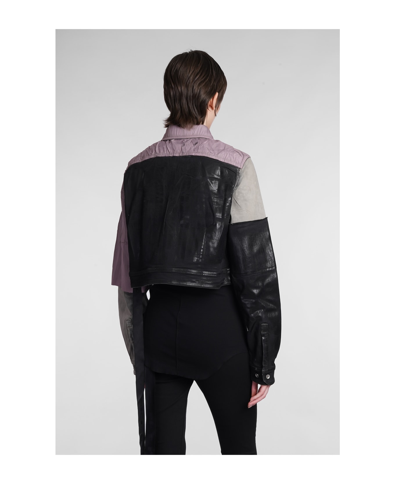 Cropped Outershirt Black