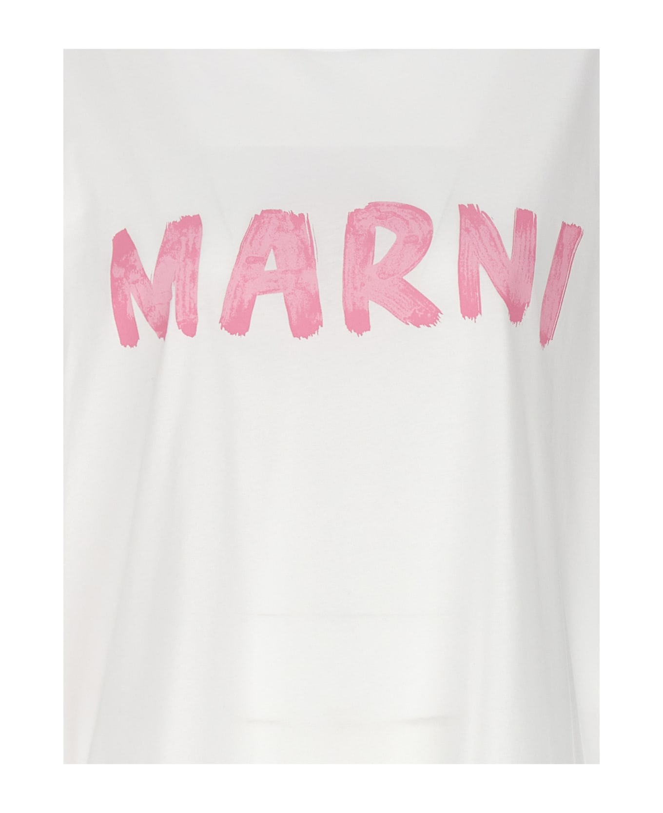 Marni Logo Print T-shirt - White Tシャツ