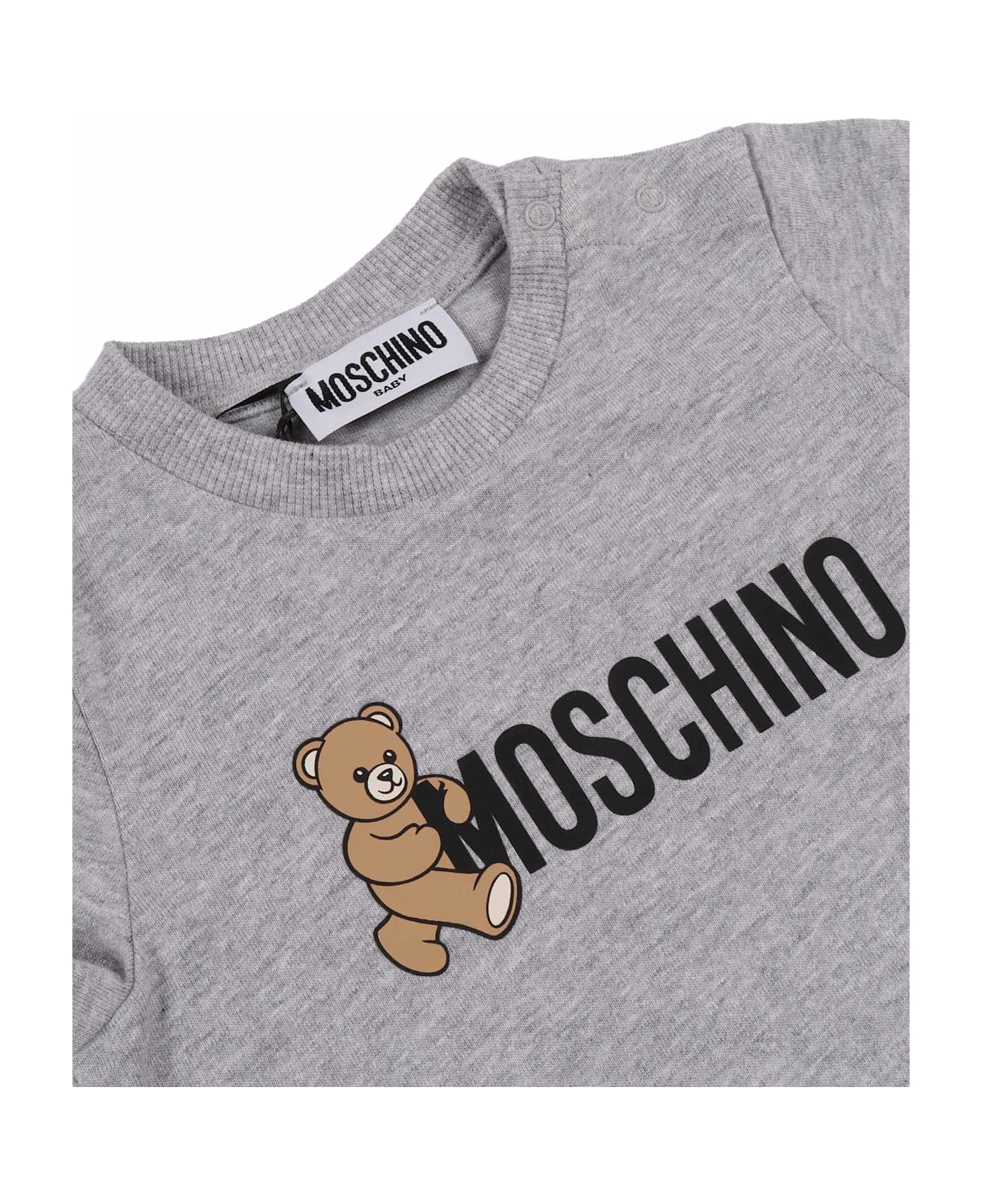 Moschino Short Sleeved Blouse - GREY