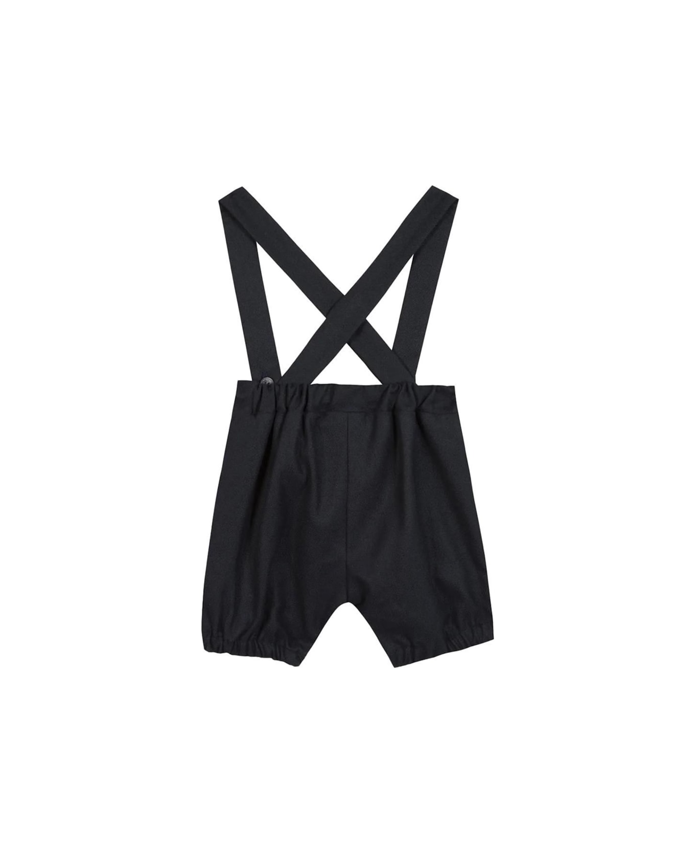 Tartine et Chocolat Pants With Suspenders - BLACK
