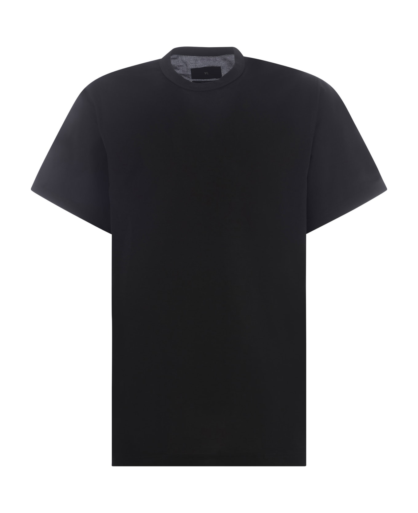 Y-3 T-shirt Y-3"premium" In Cotton - Nero