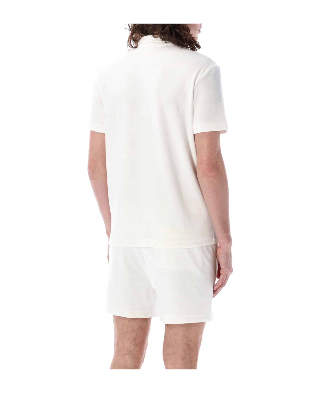 Lacoste Classic Terry Polo Shirt - WHITE