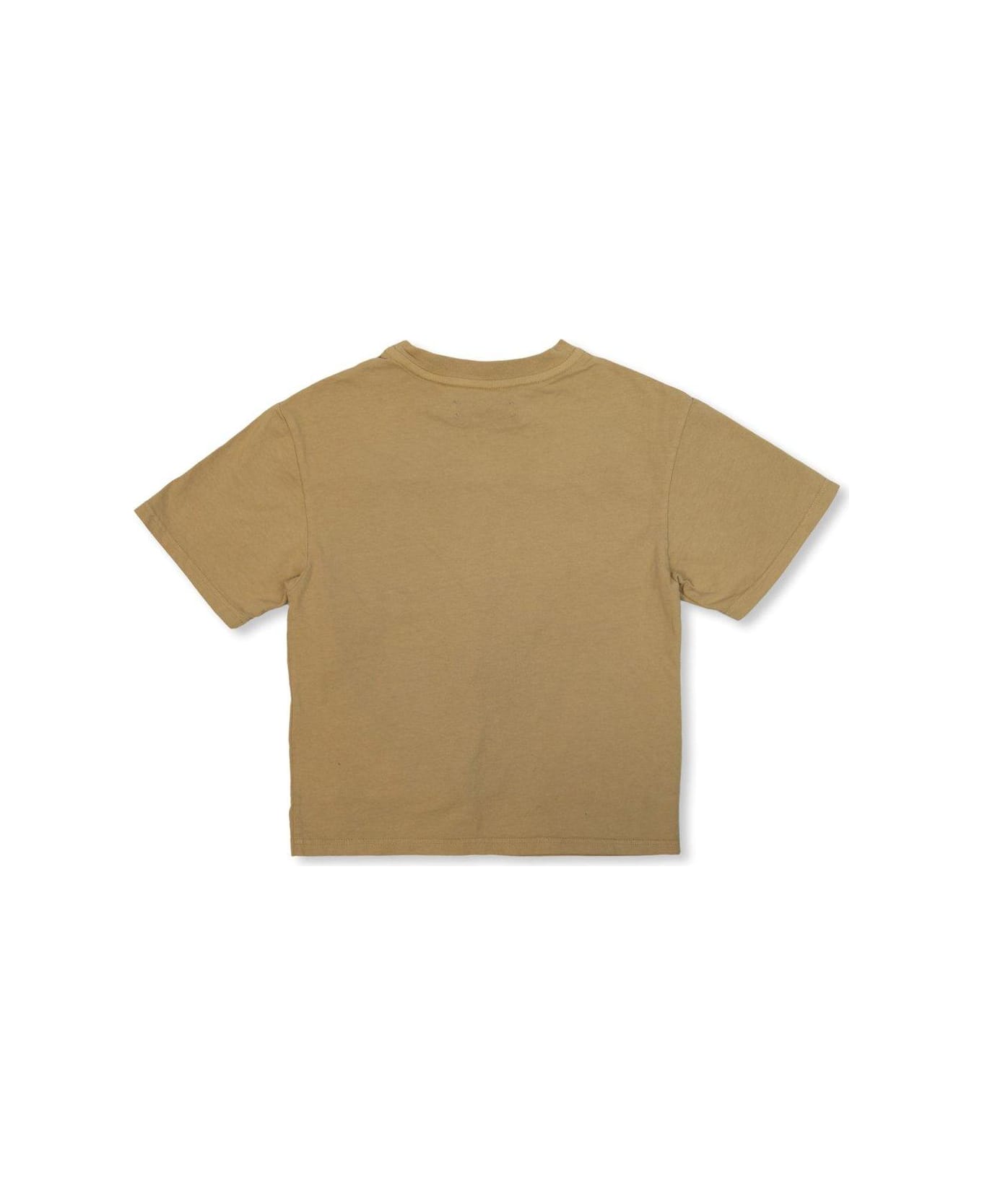 Jacquemus L'enfant Logo Embroidered Crewneck T-shirt - NEUTRALS Tシャツ＆ポロシャツ