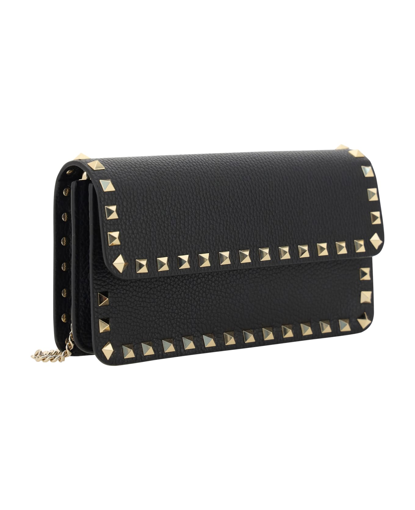 Valentino Garavani Rockstud Shoulder Bag - Nero