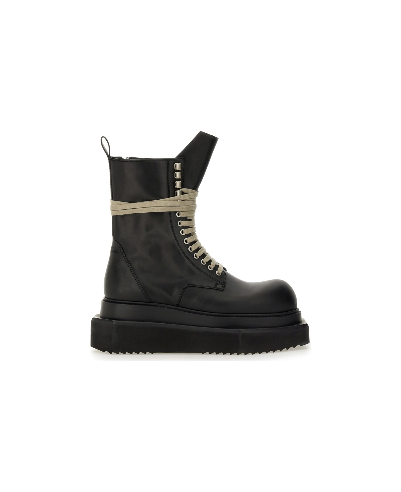 Rick Owens Boot "turbo Cyclops Army" - BLACK