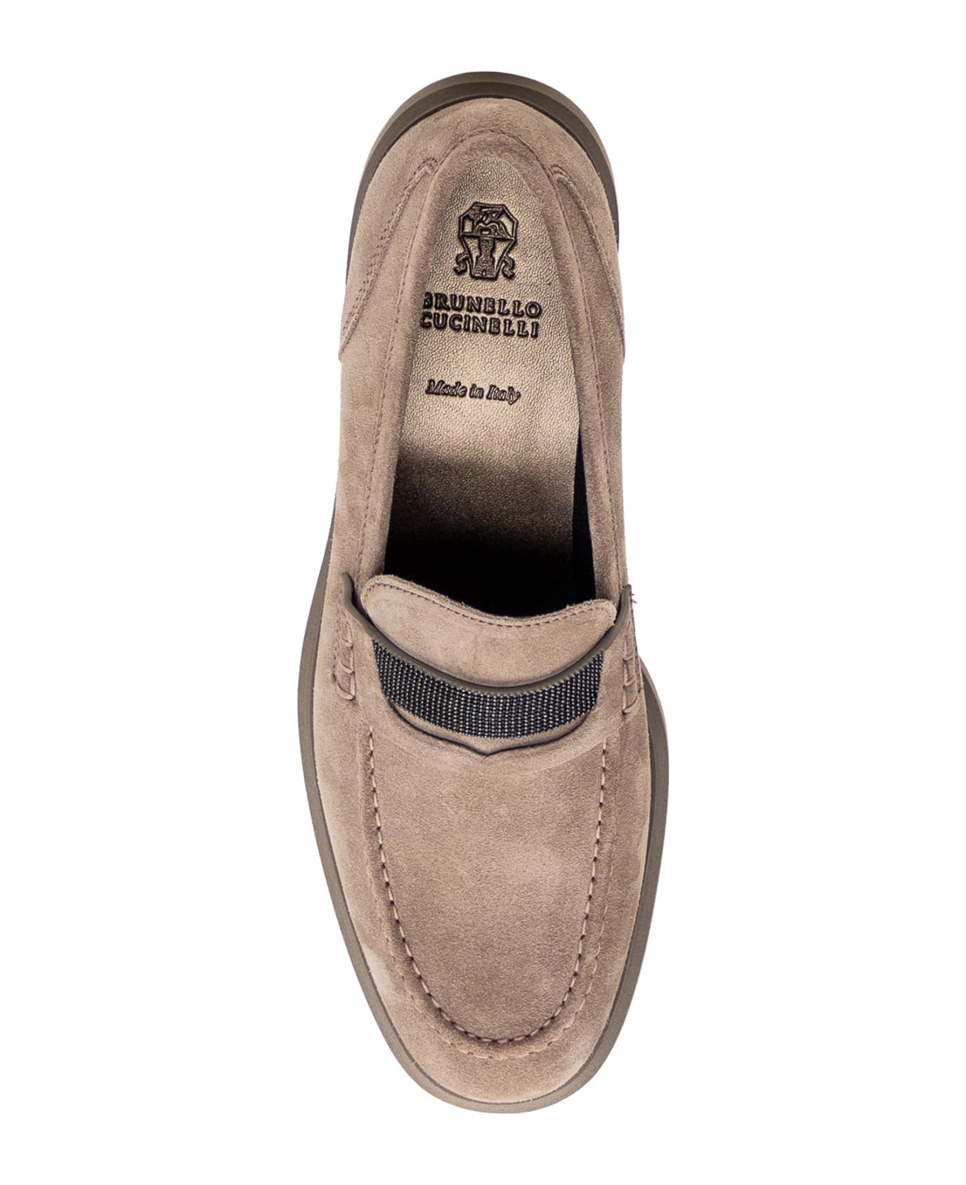 Brunello Cucinelli Penny Loafer - Ice