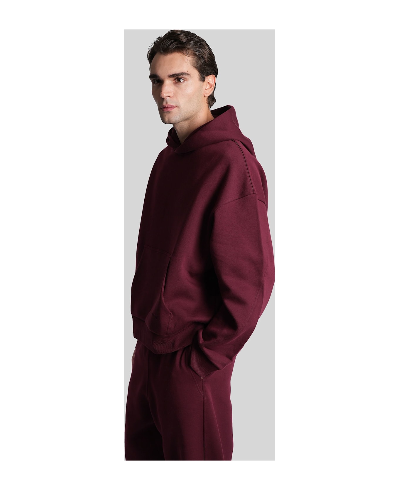 Givenchy Sweatshirt In Bordeaux Cotton - bordeaux