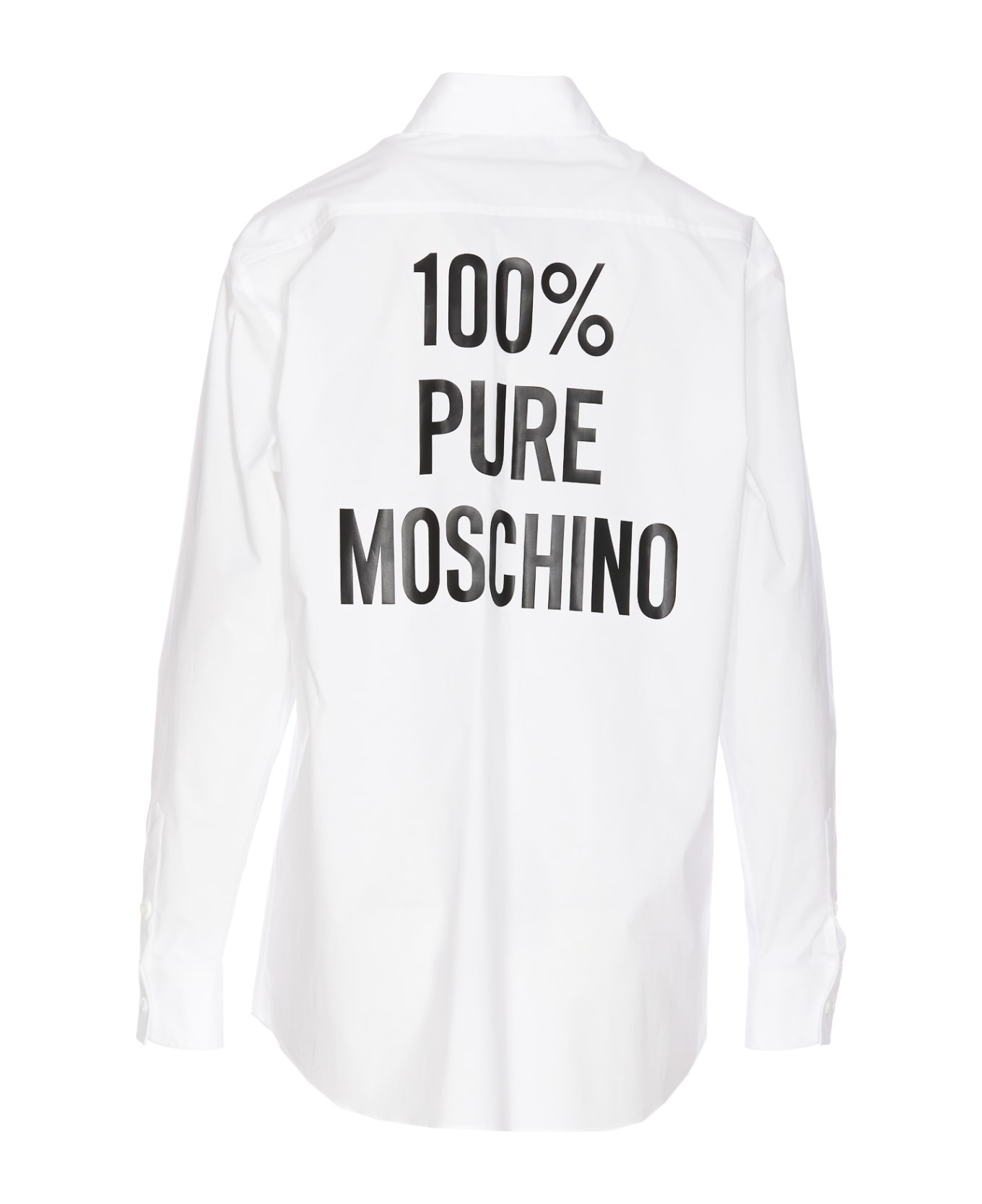 Moschino Logo Shirt - White シャツ