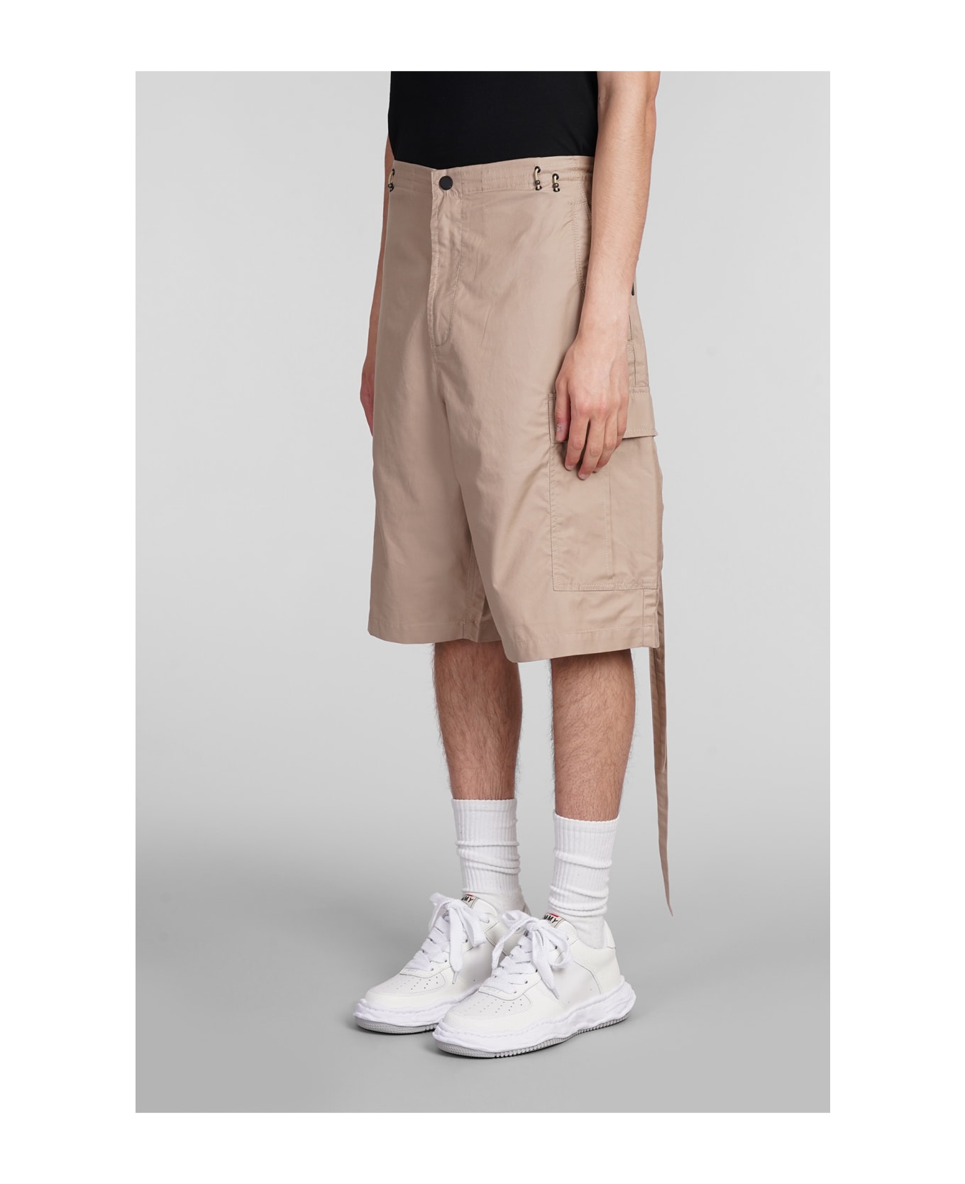 Maharishi Shorts In Beige Cotton - beige ショートパンツ