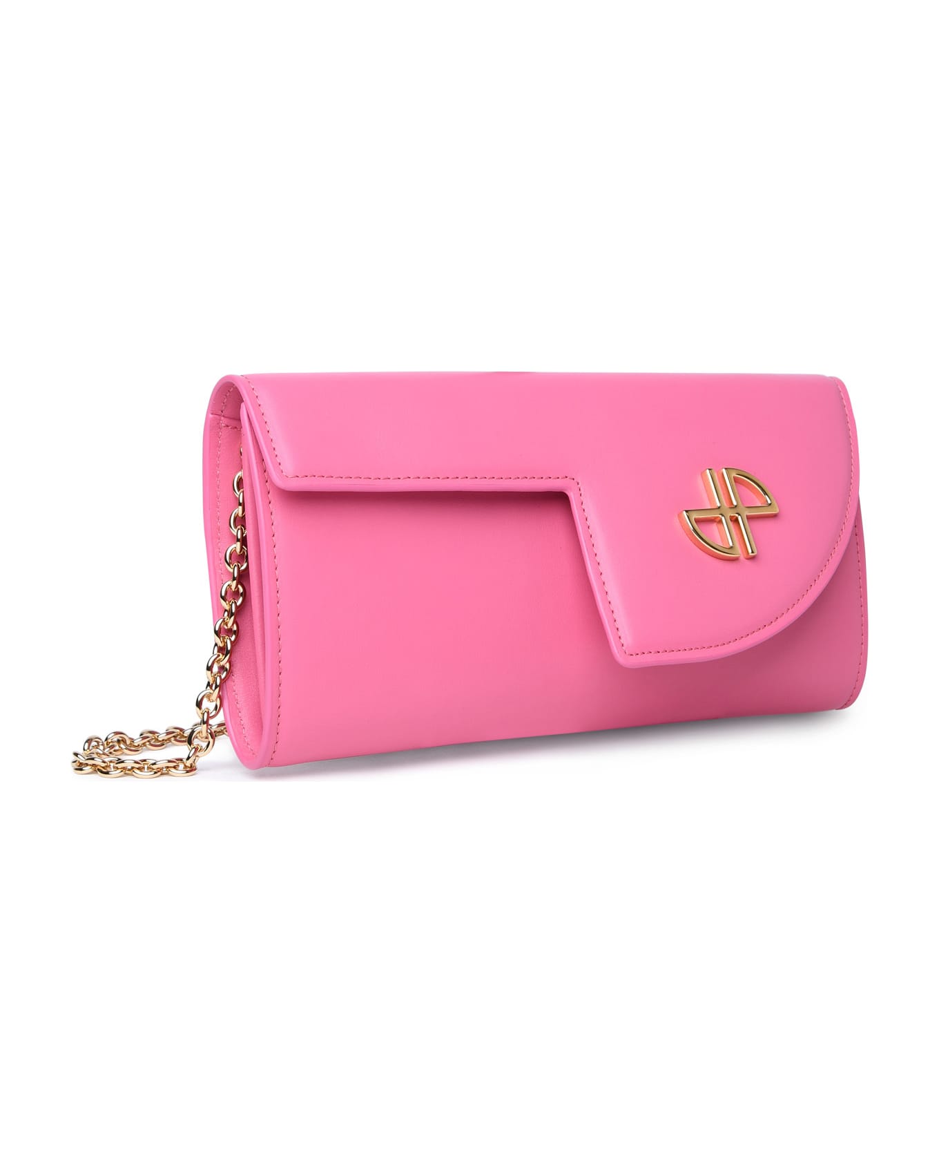 Patou 'jp' Pink Leather Crossbody Bag - Pink