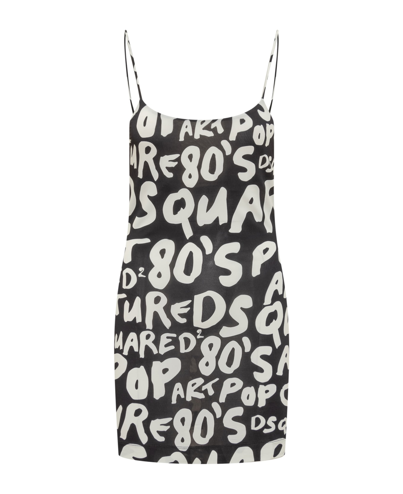 Dsquared2 Pop 80s Dress - COLOUR MIX ワンピース＆ドレス