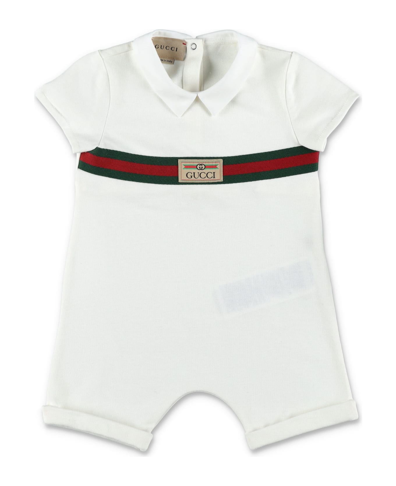 Gucci Body And Hat Set - WHITE ボディスーツ＆セットアップ