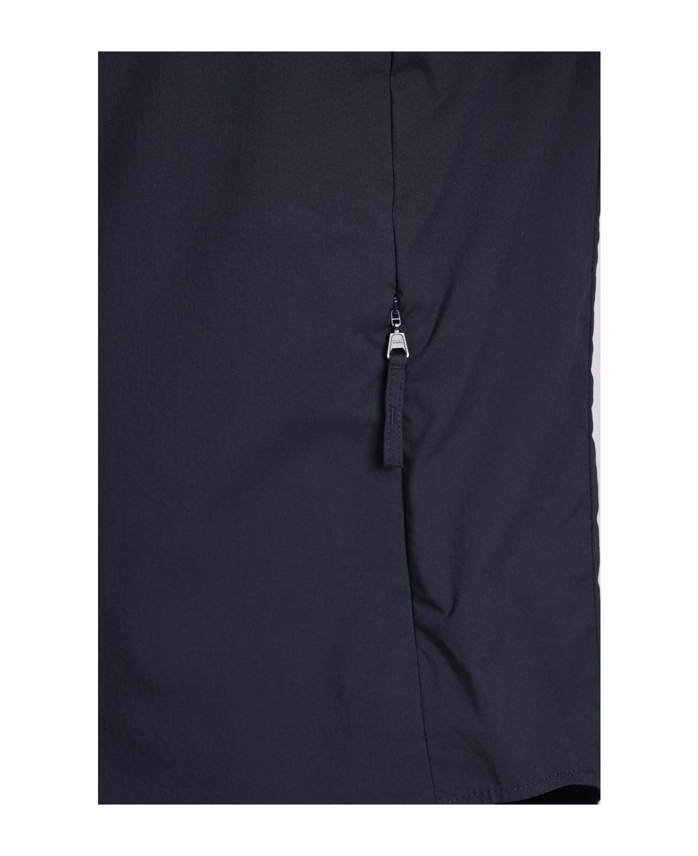 Aspesi Camicia Arch Shirt In Blue Cotton - Navy