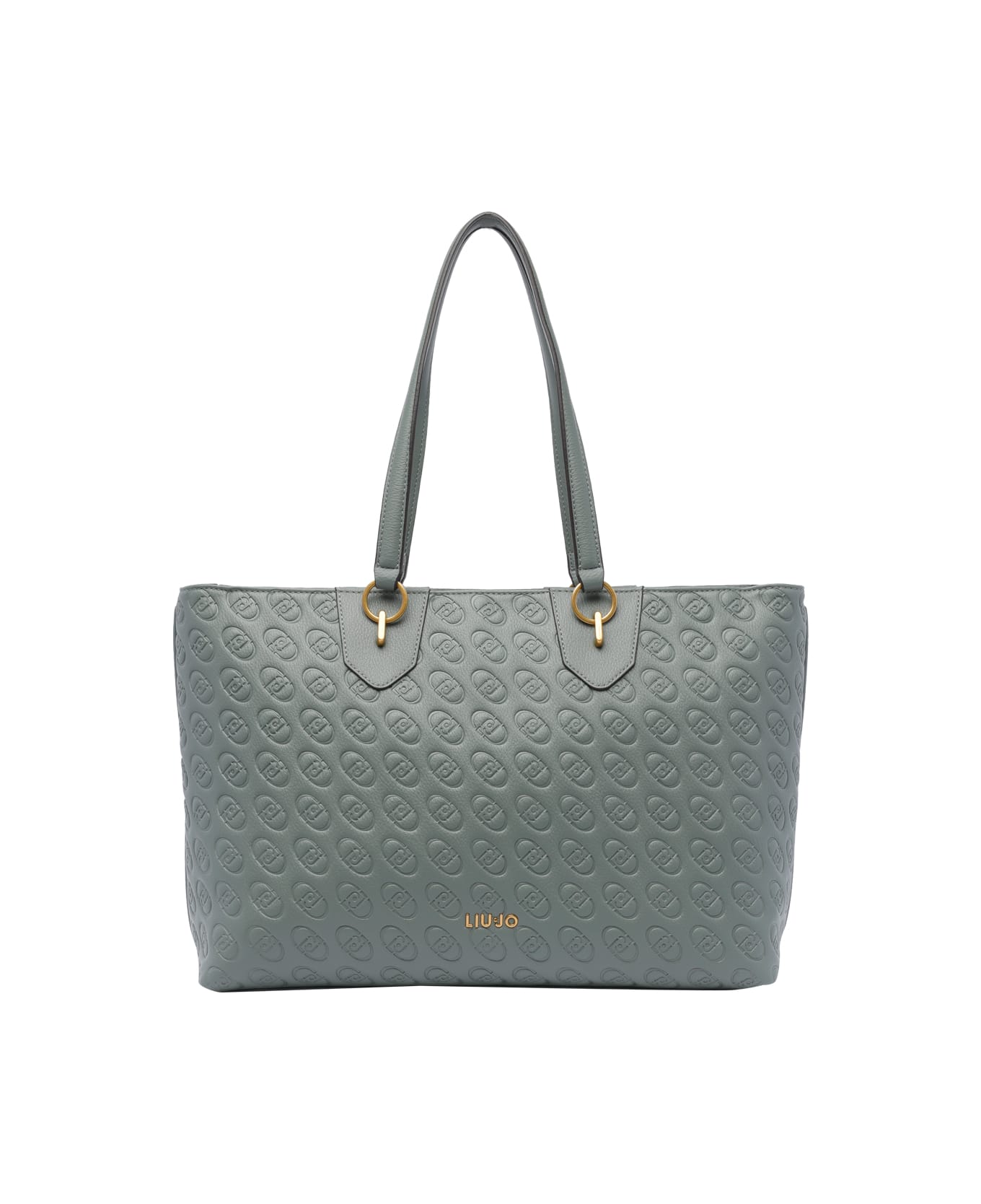 Liu-Jo Medium Logo Tote Bag - Grey