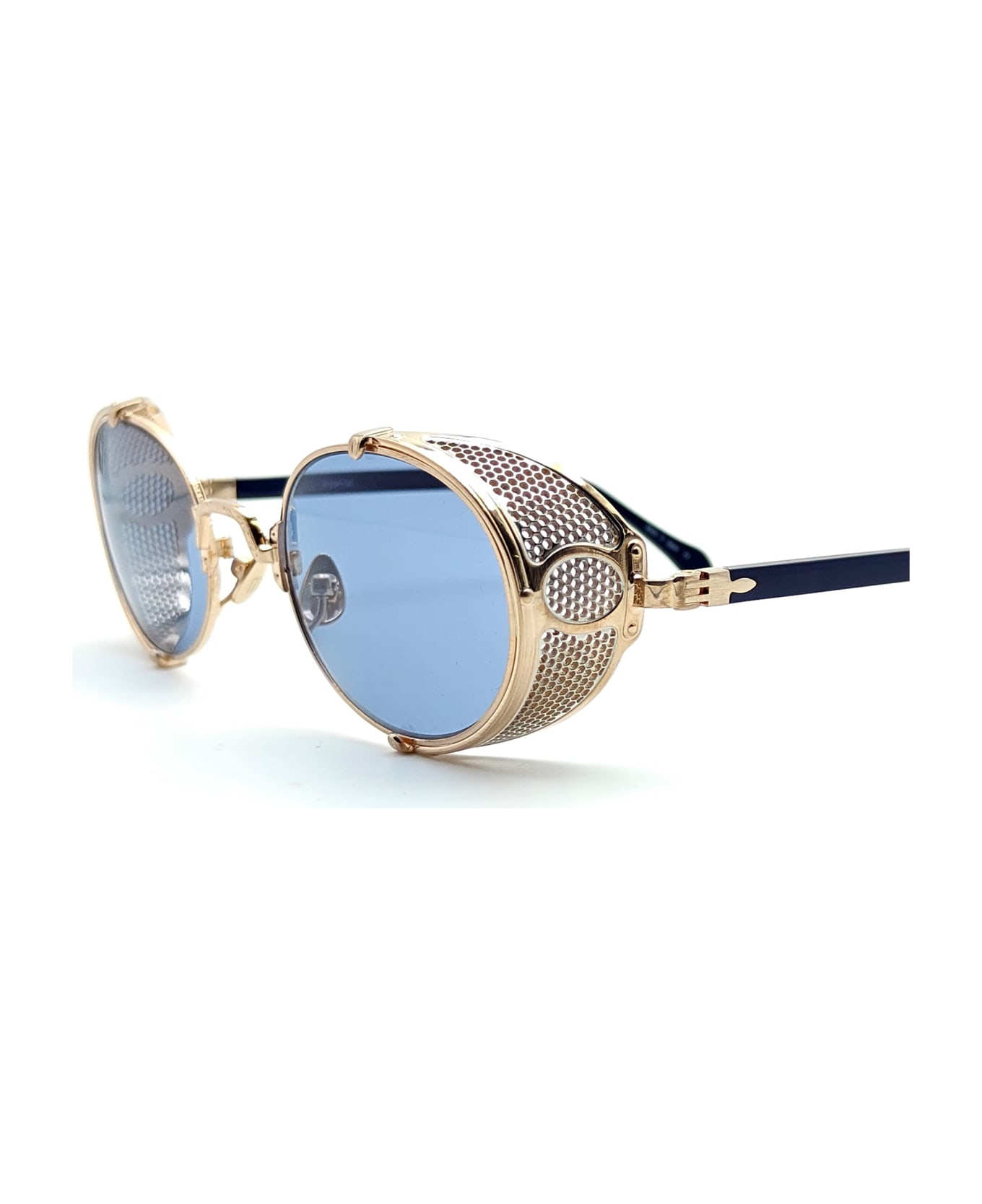 Matsuda 10610h - Brushed Gold / Black Sunglasses - Gold サングラス