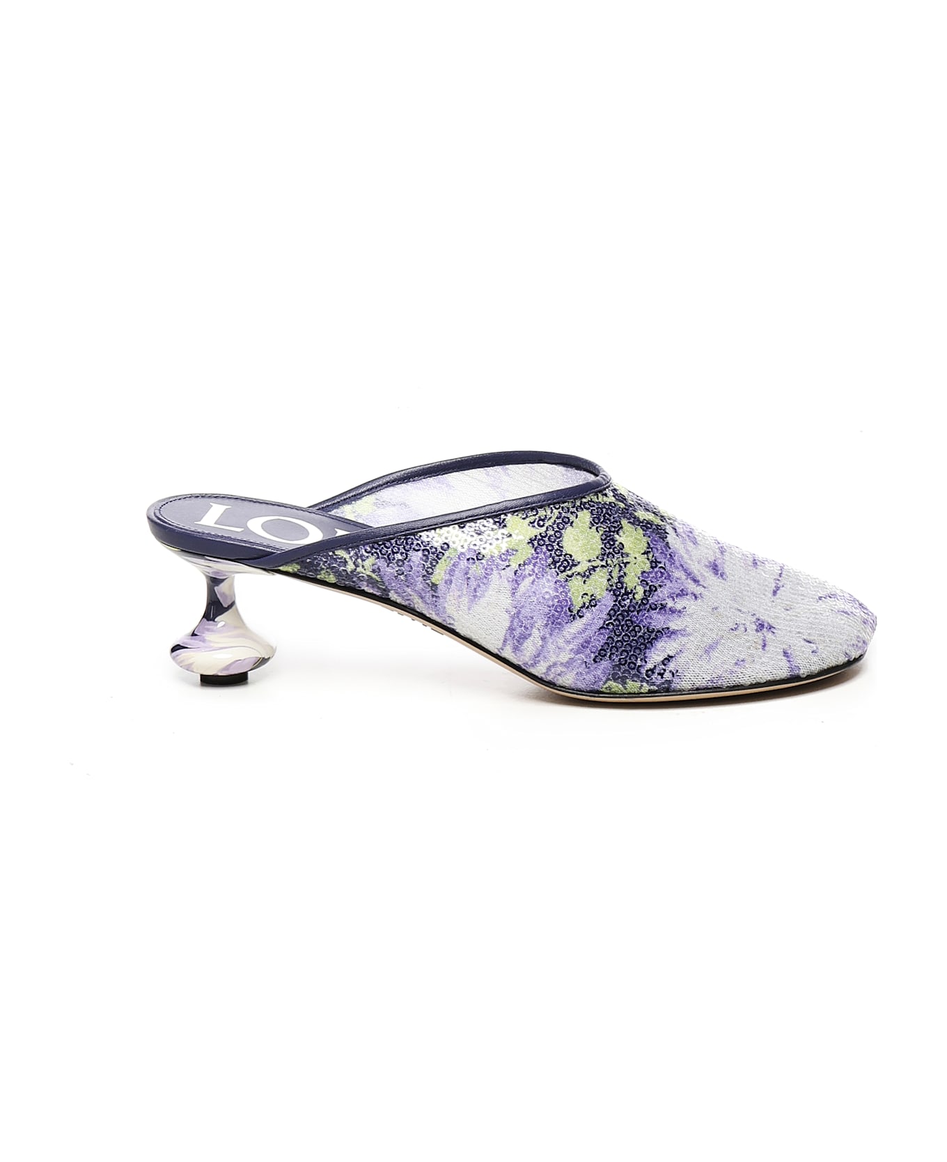 Loewe Sequined Toy Sabot - Purple