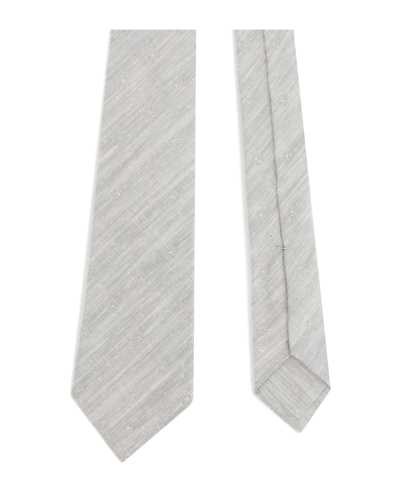 Kiton Floral Embroidery Tie