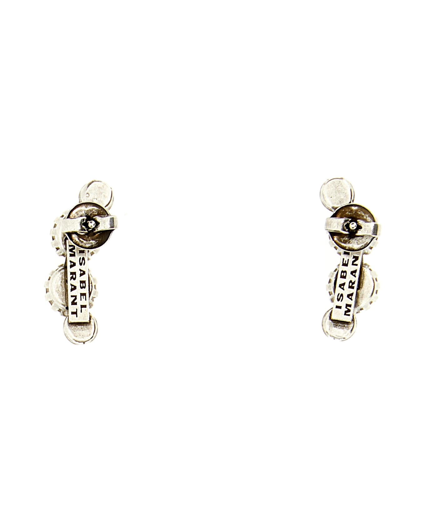 Isabel Marant Crystal Earrings - Silver