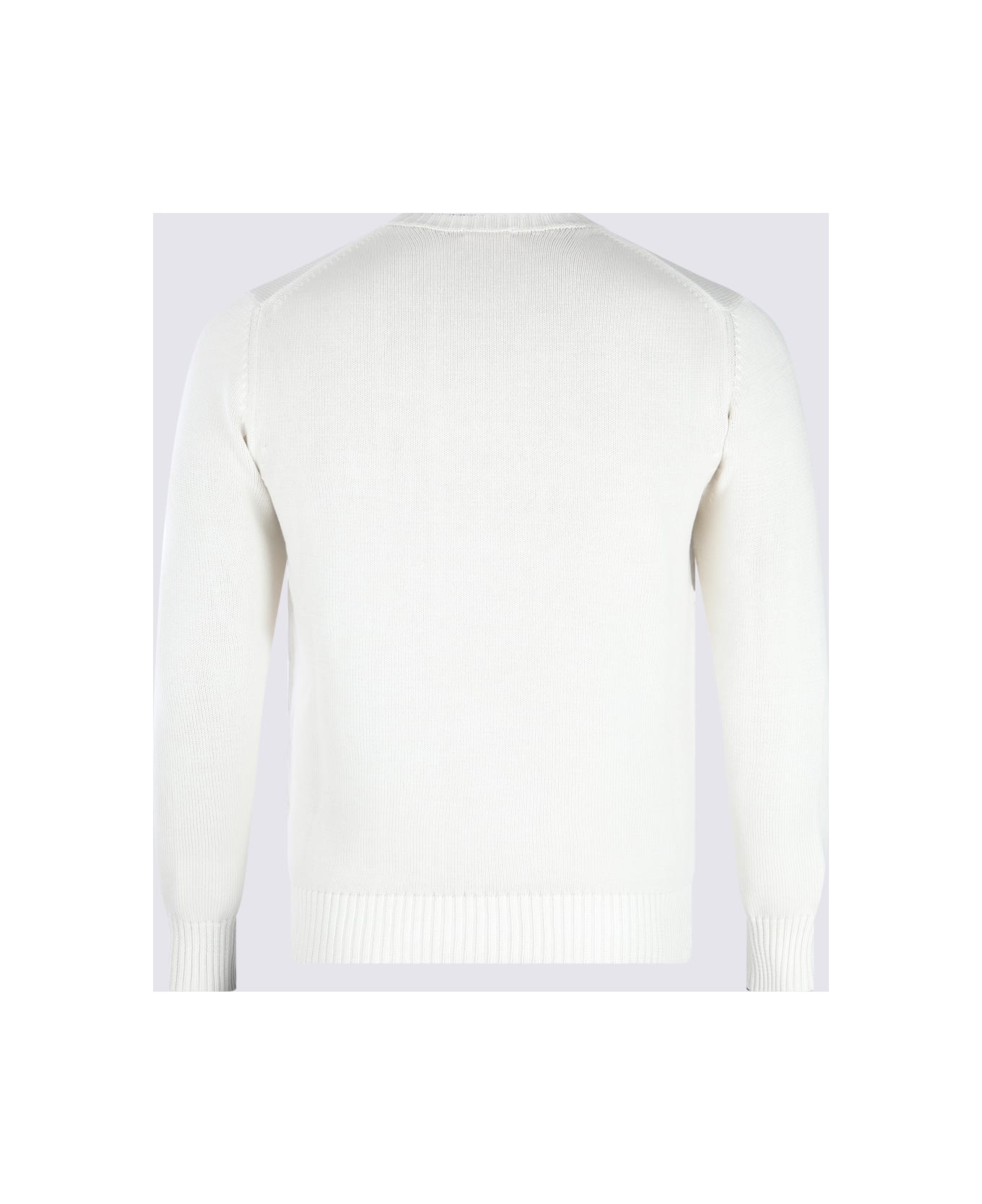 Malo White Cotton Knitwear - AVENA