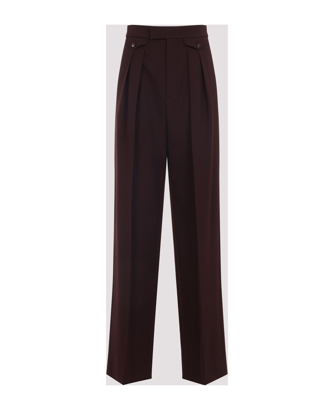 Chloé Wool Pants - B Deep Purple