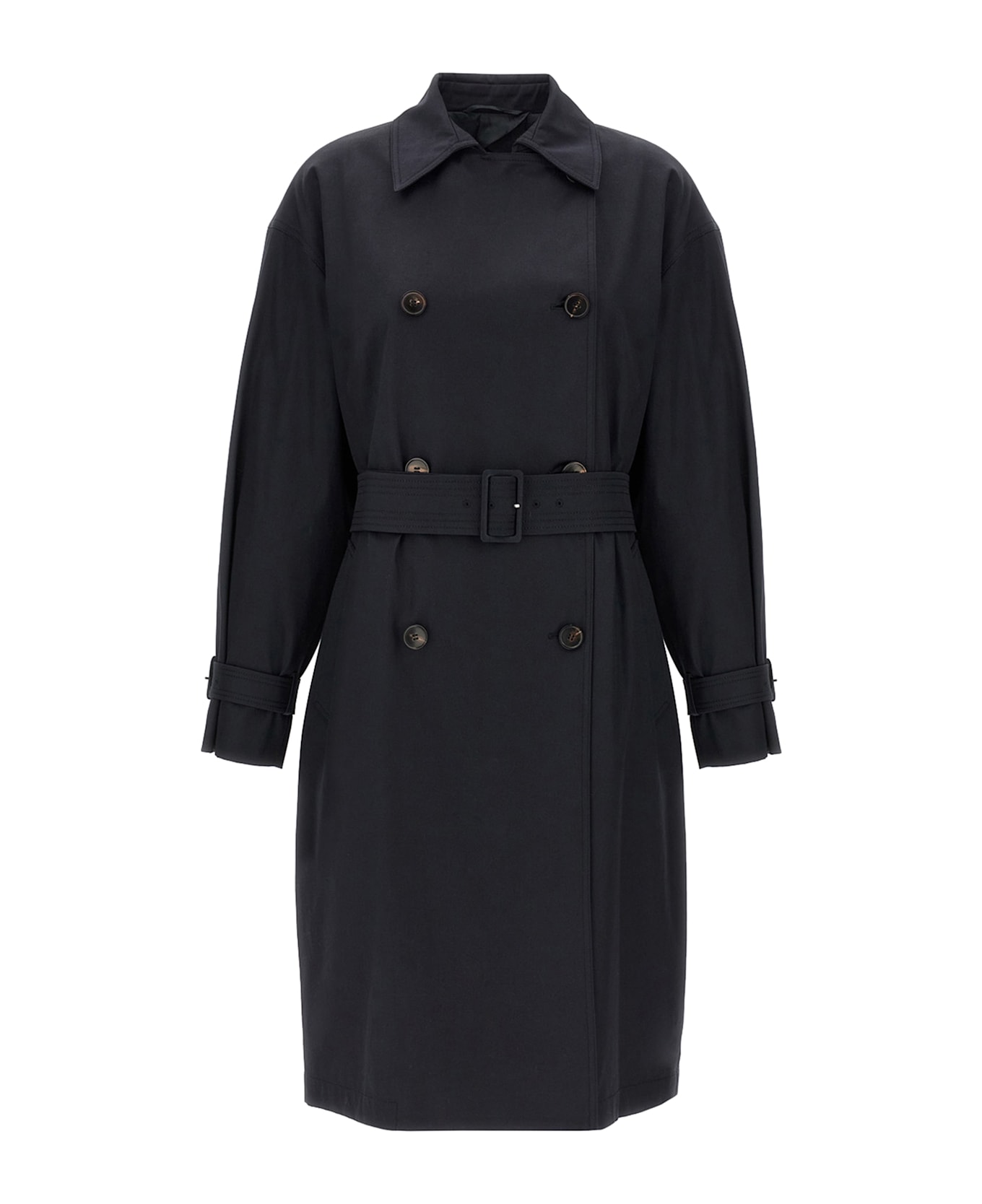 Max Mara Studio 
ebrien
 Trench Coat - Blue