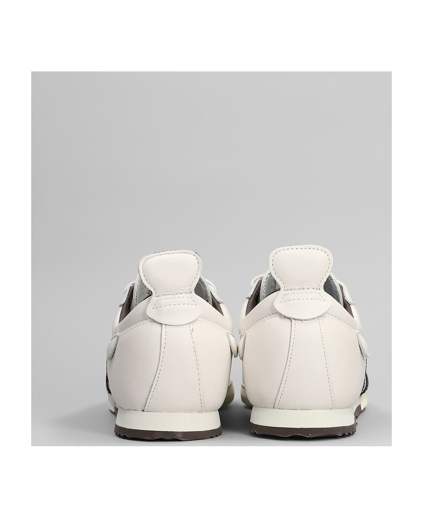 Adidas Samba 62 Sneakers In White Leather - white