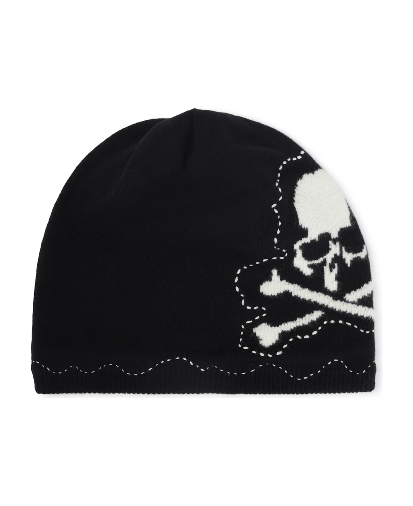 Mastermind Japan Hand Stitch Beanie - Black
