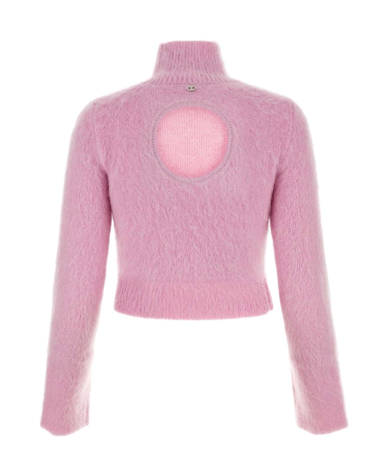 Paco Rabanne Pink Wool Blend Sweater - PINK ニットウェア