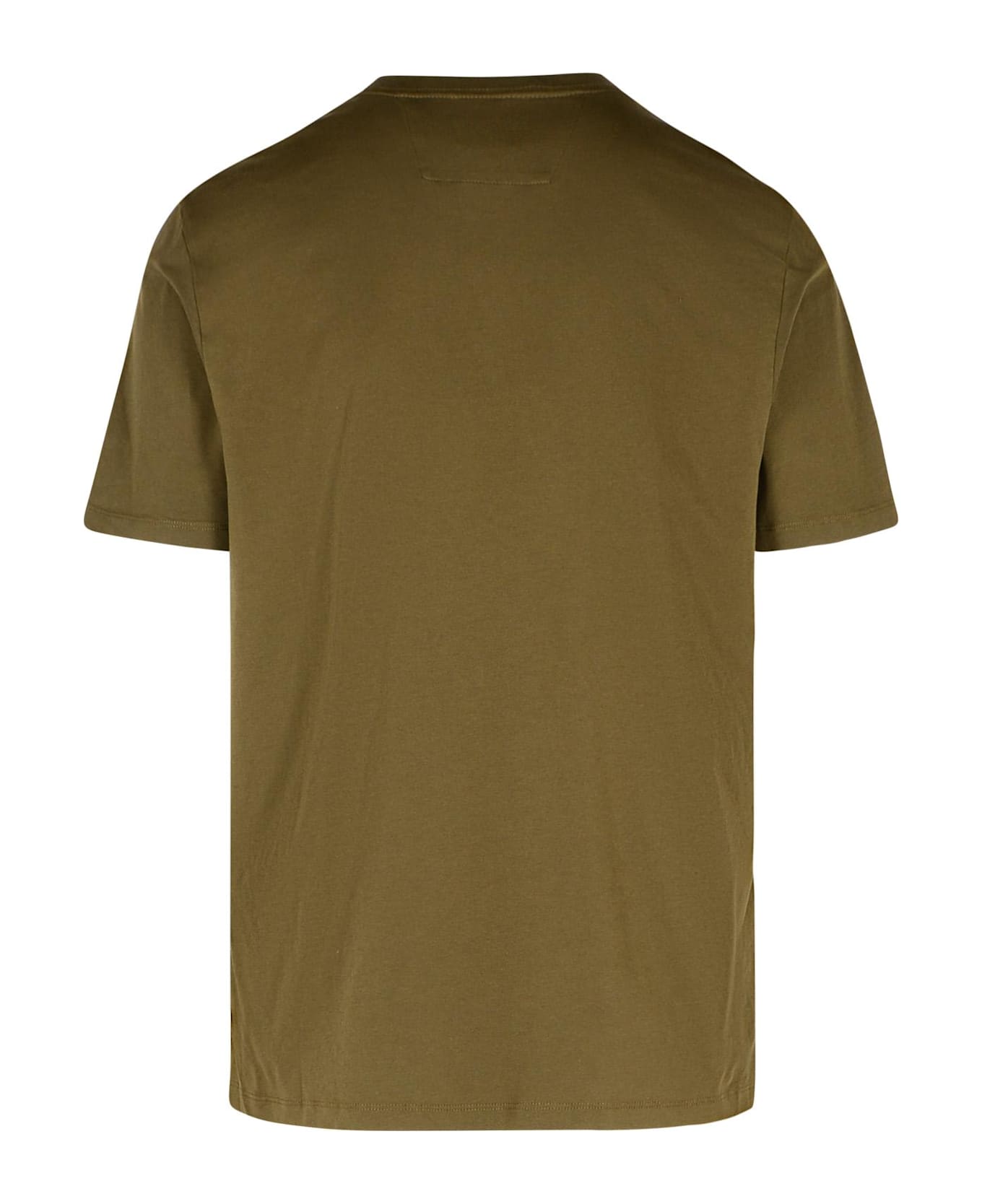 C.P. Company Green Cotton T-shirt - Green