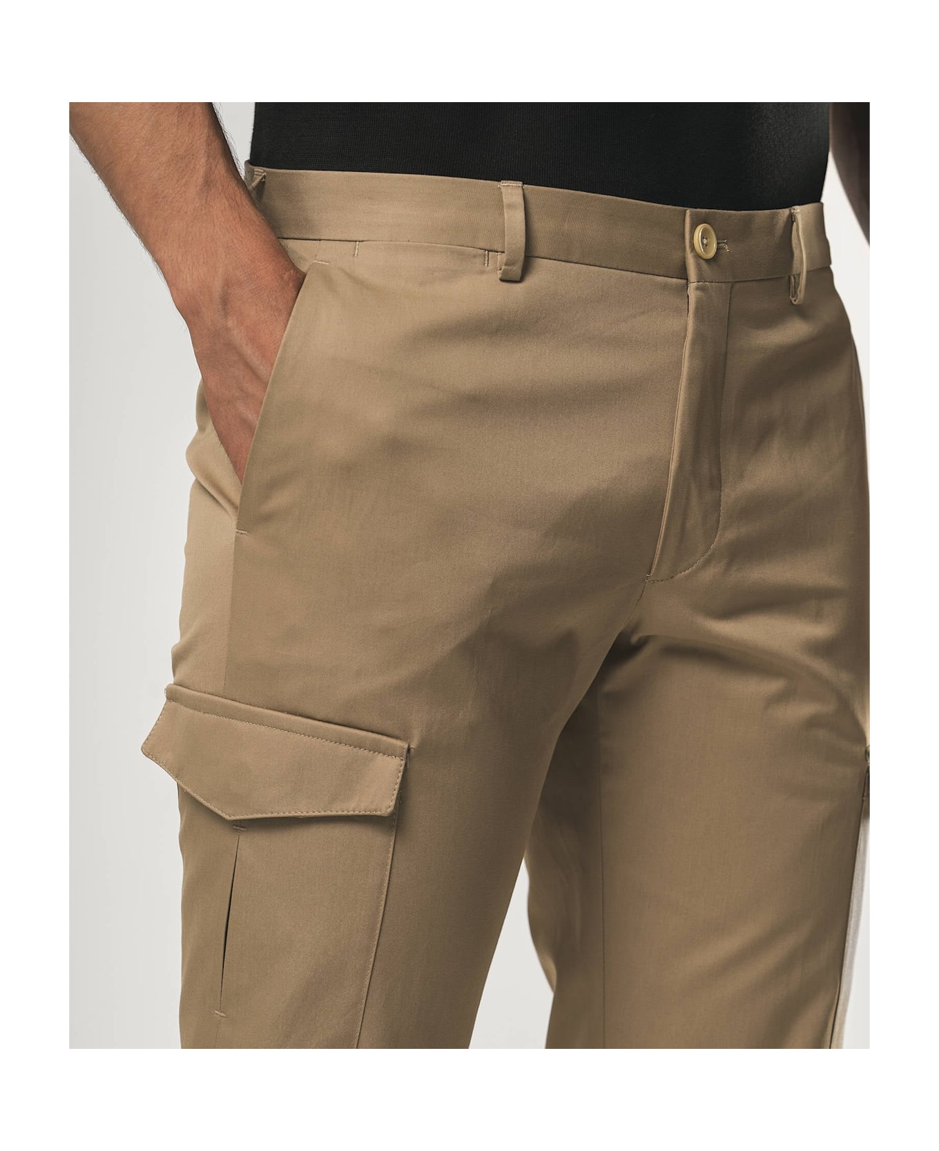 Larusmiani Trousers Saltaire Pants - Beige