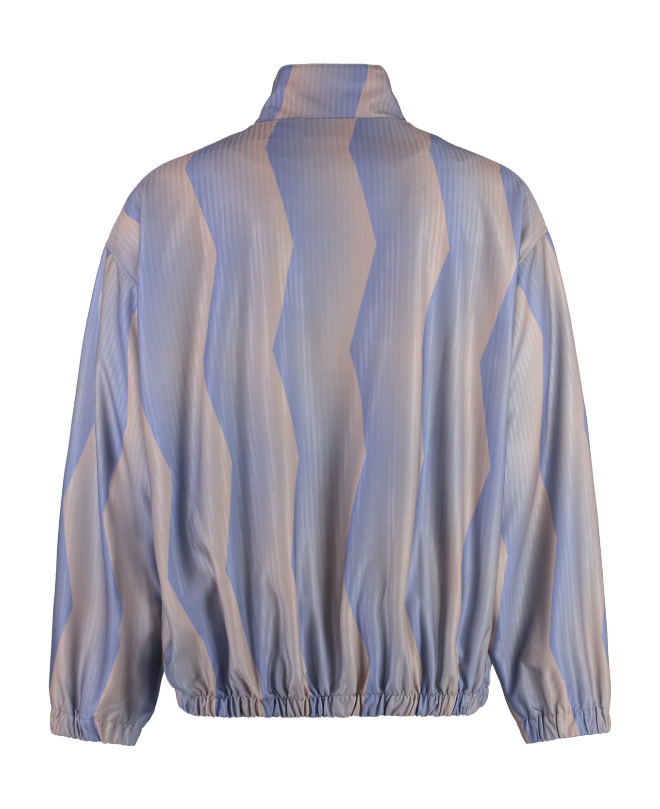 Acne Studios Full-zip Nylon Sweatshirt - Multicolor