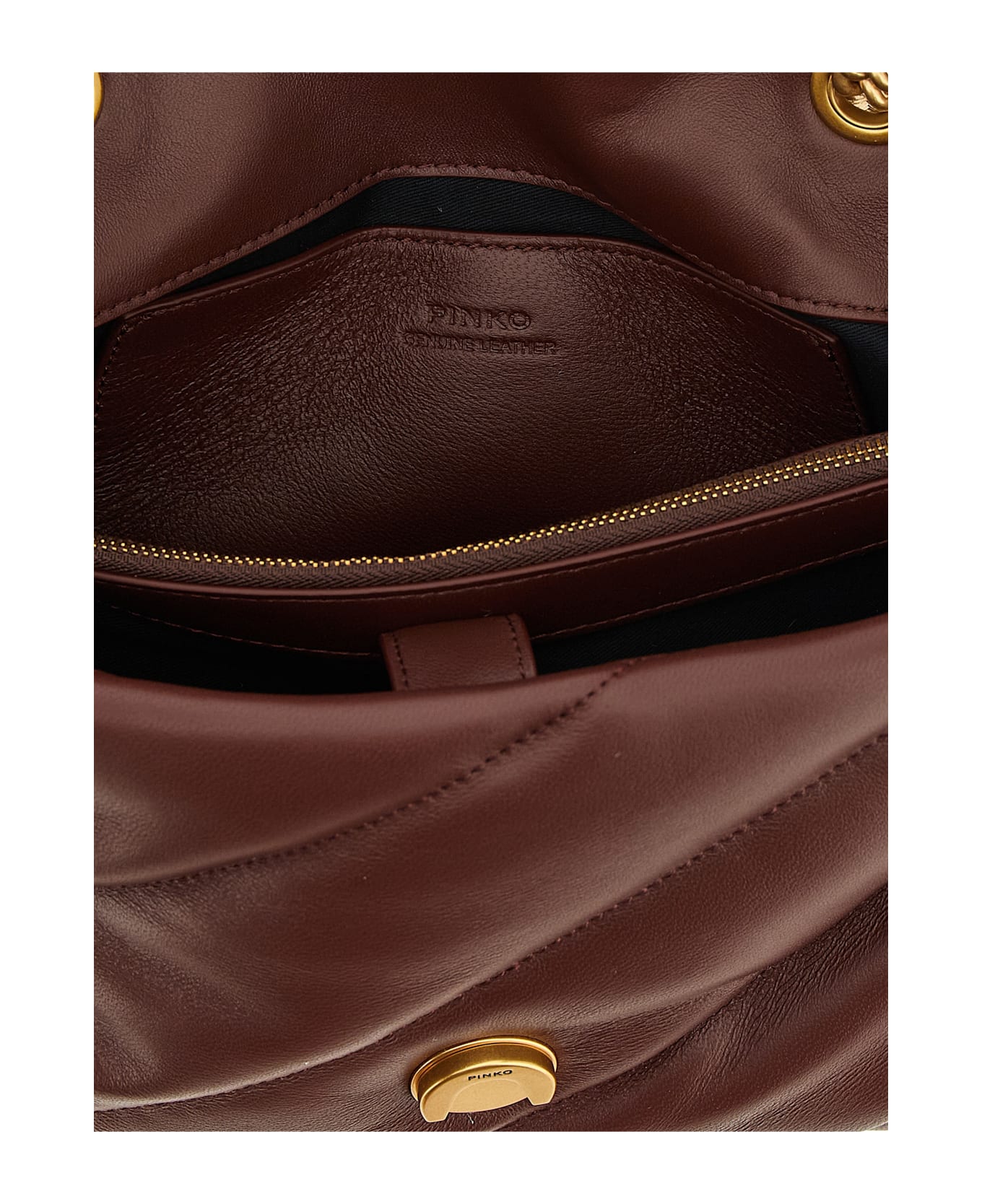 Pinko 'classic Love Puff' Crossbody Bag - Bordeaux