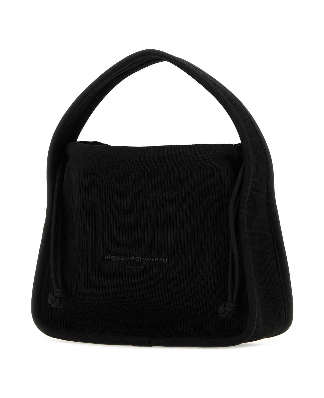 Alexander Wang Black Fabric Small Ryan Handbag - 001