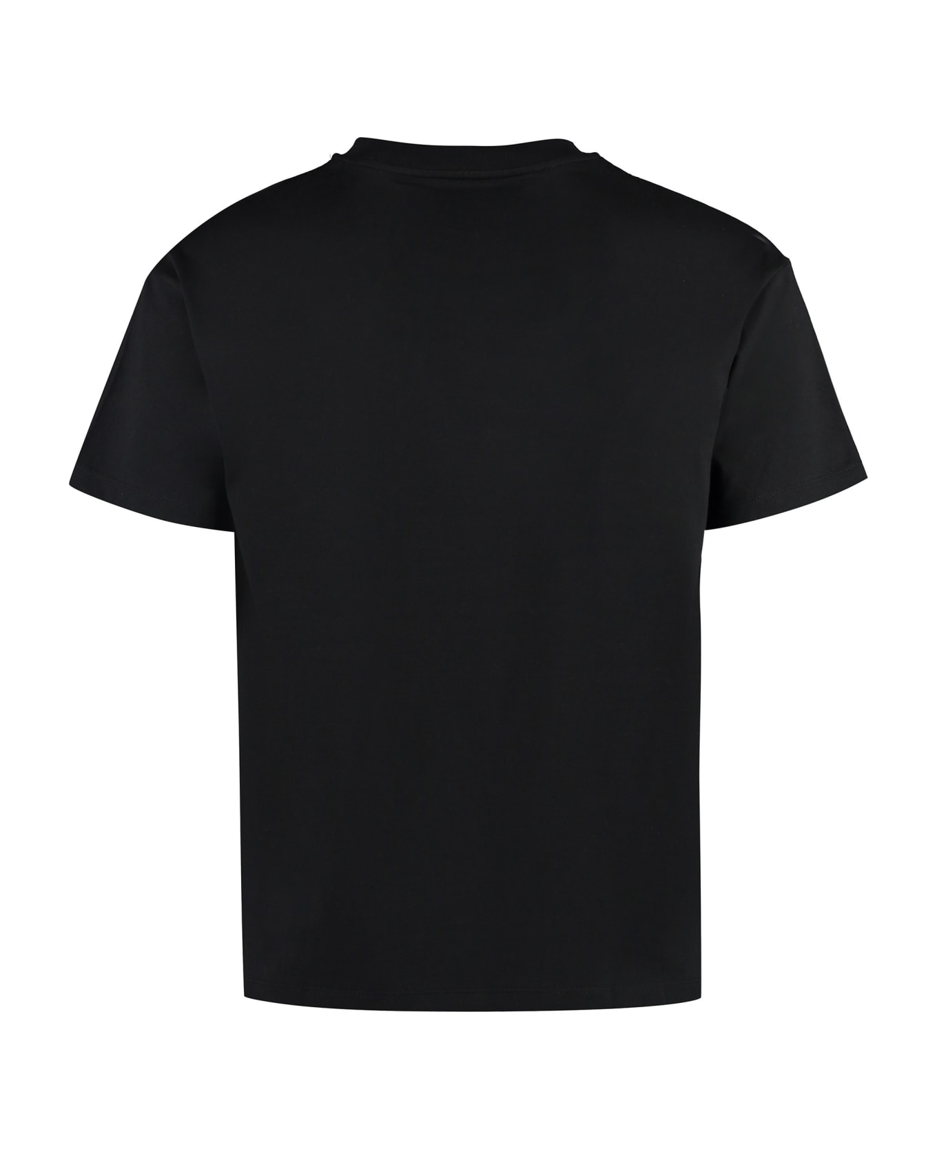 MCM Printed Cotton T-shirt - black