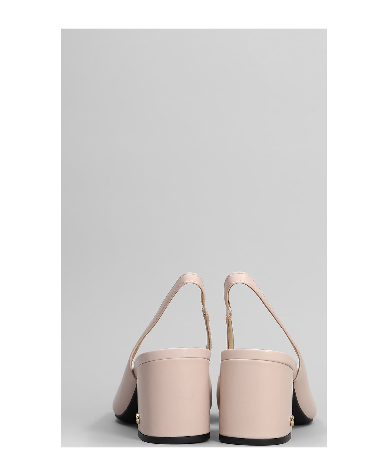 Michael Kors Perla Pumps In Rose-pink Leather - rose-pink