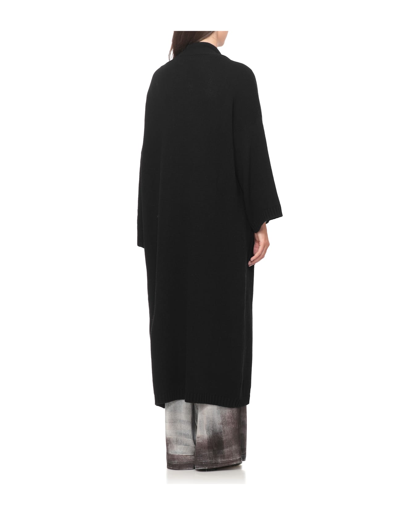 Avant Toi Wool And Cashmere Long Cardigan - Black カーディガン