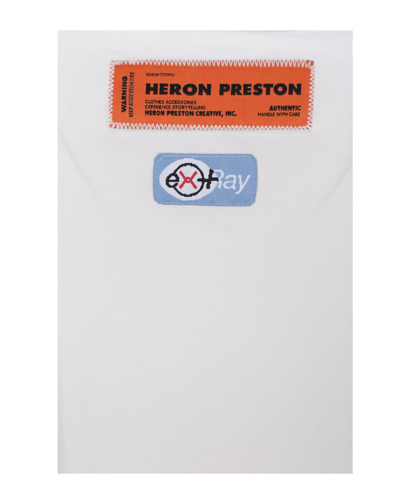 HERON PRESTON T-shirt - White No C