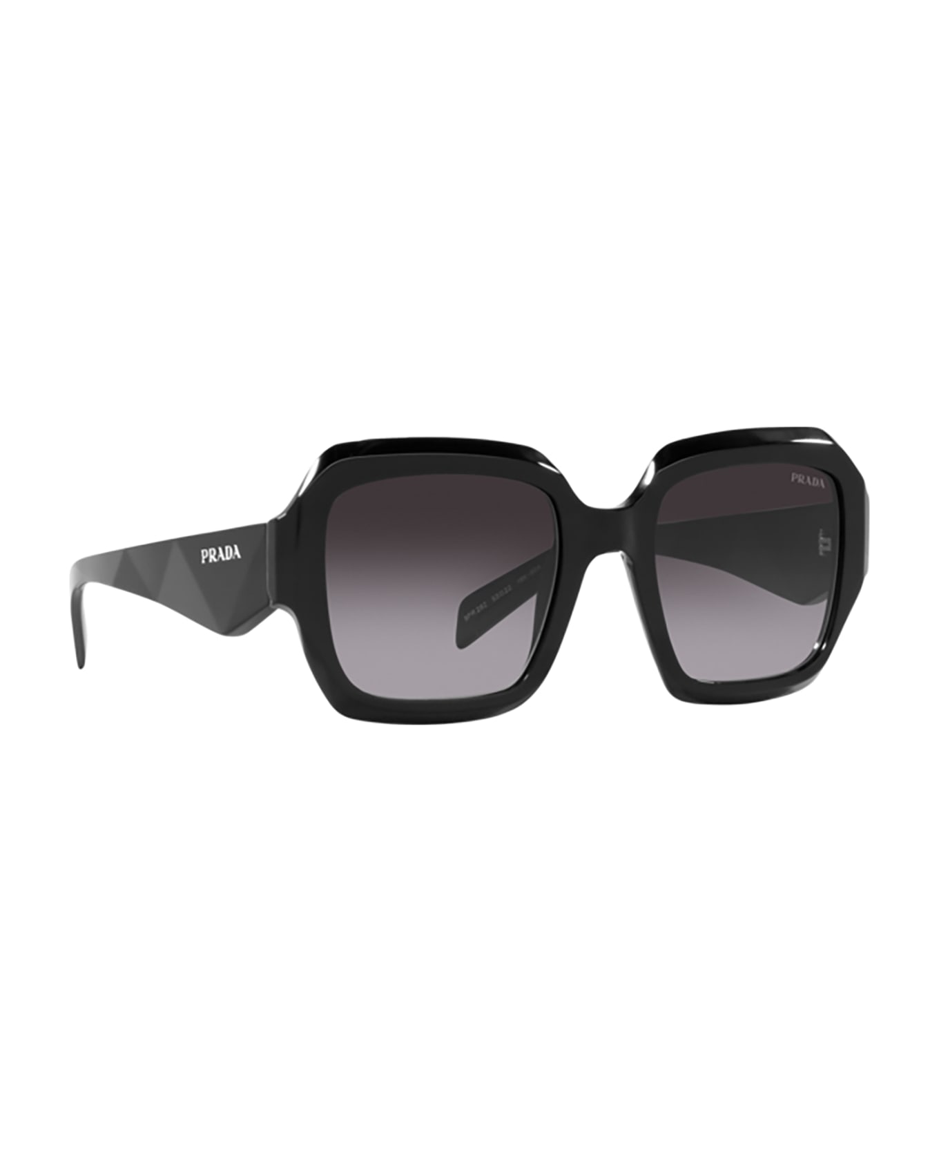 Prada Eyewear Pr 28zs Black Sunglasses - Black