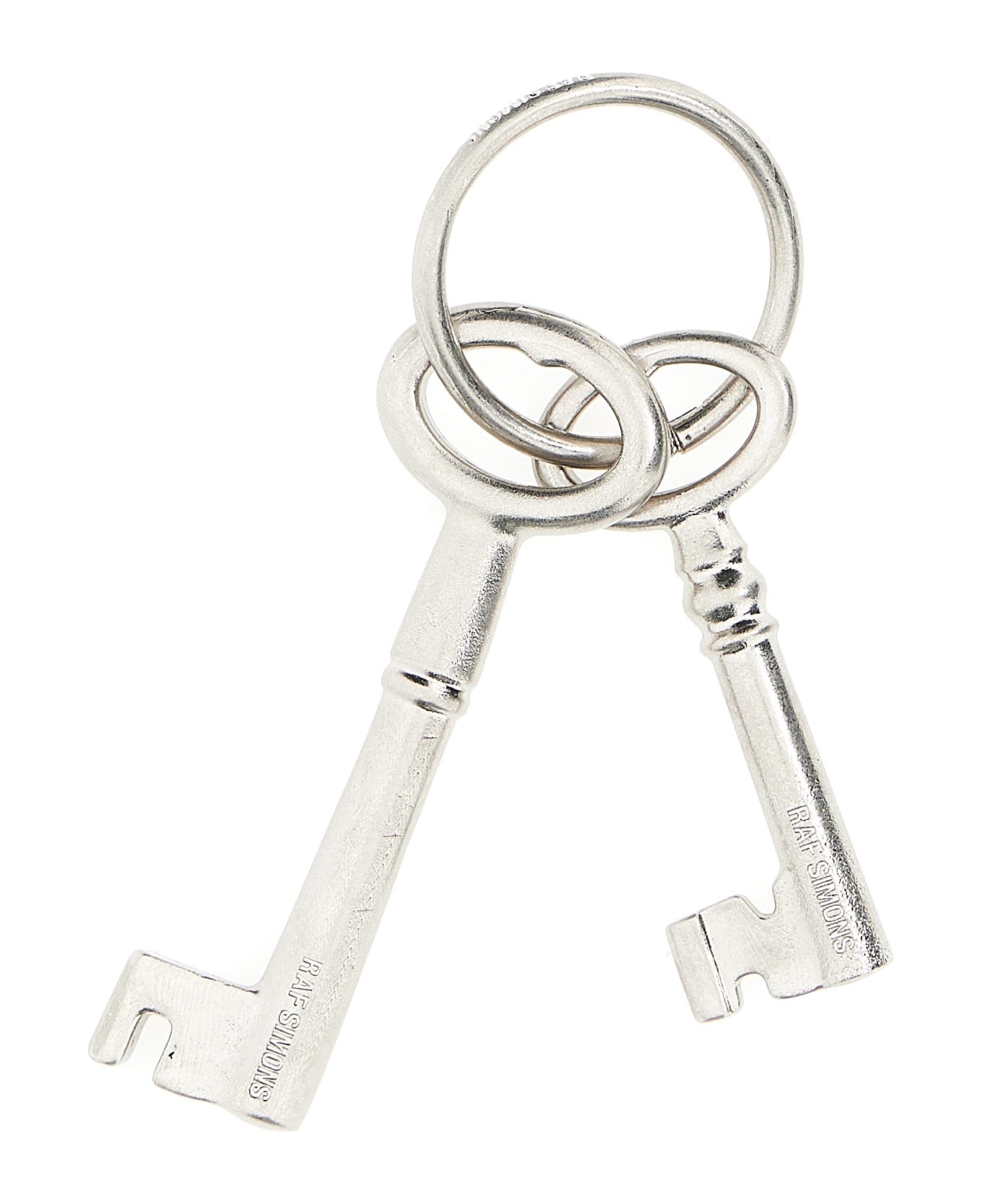 Raf Simons 'key' Keyring - Silver