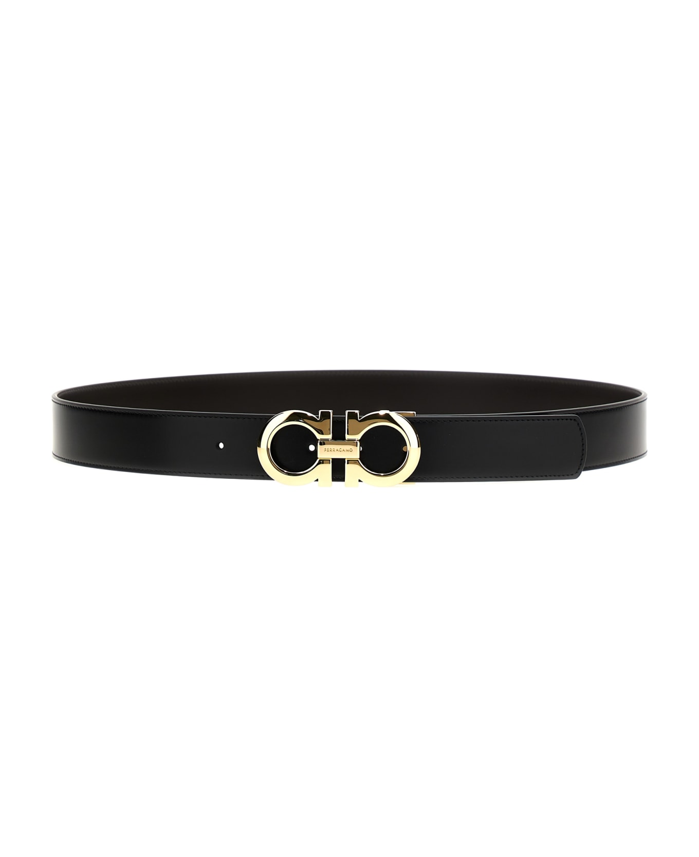 Ferragamo 'gancini' Reversible Belt - Multicolor