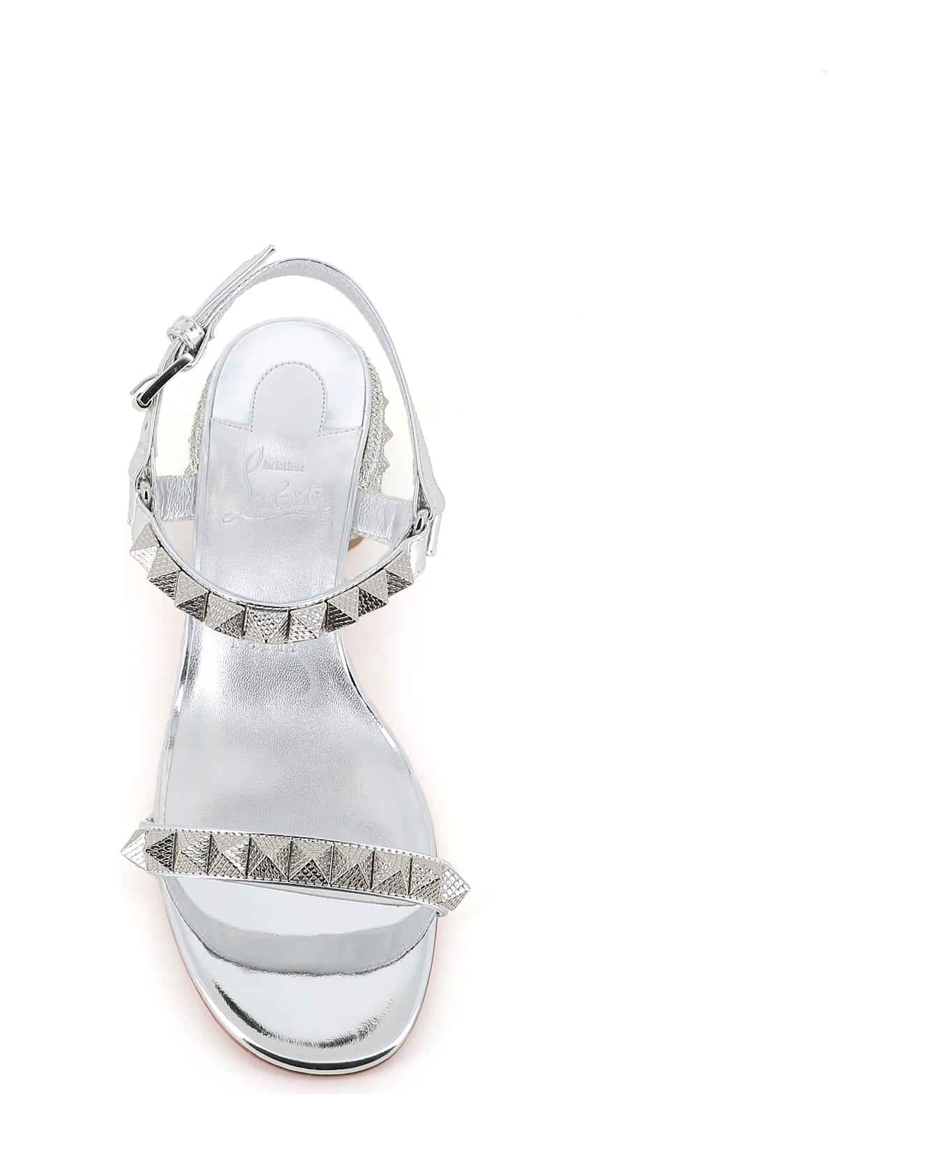 Christian Louboutin Sandal Pyrasand 30 - Silver