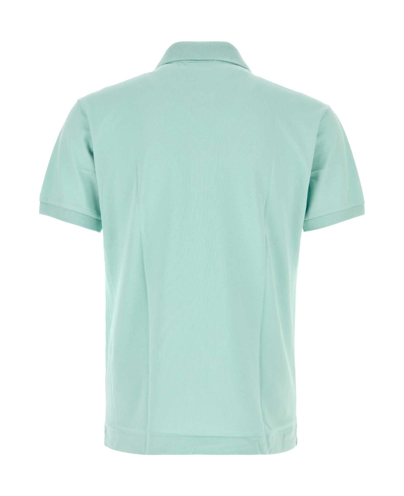 Lacoste Sea Green Piquet Polo Shirt - Green